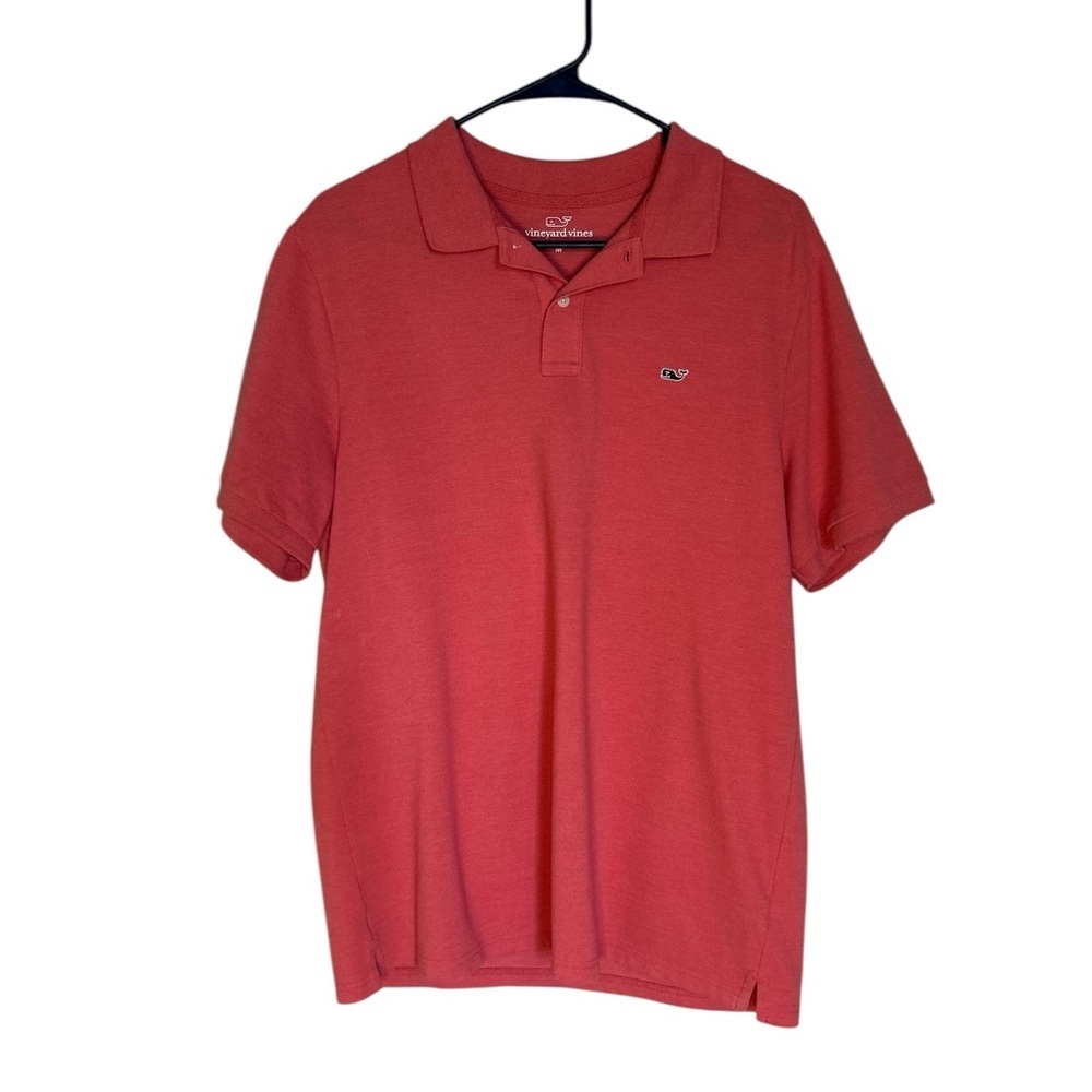 Vineyard Vines salmon color Polo Shirt Classic Design